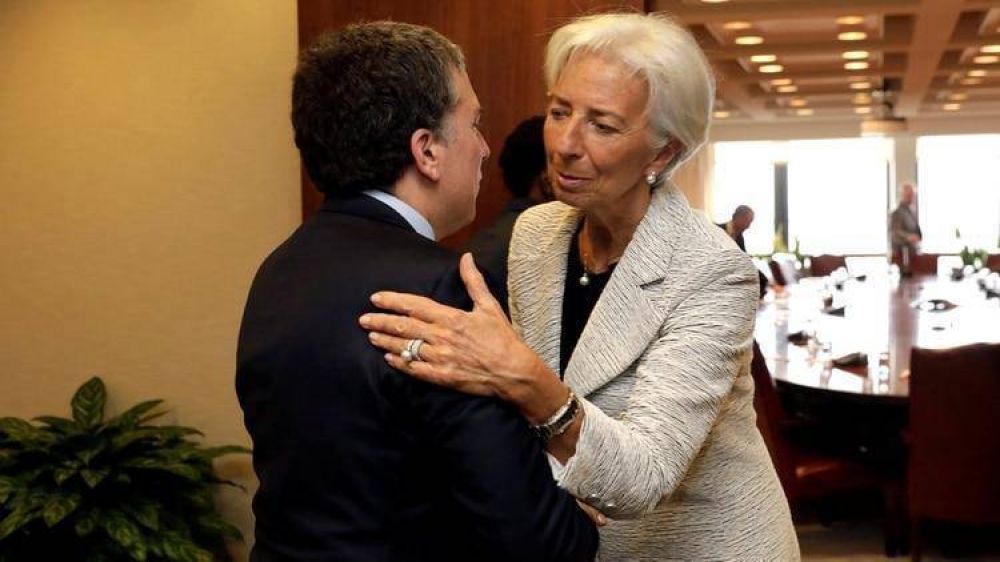 En medio de las presiones cambiarias, Nicols Dujovne se rene hoy con Christine Lagarde y la plana mayor del FMI