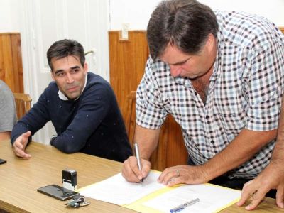 �Muchas veces mucha gente nos dio la espalda, pero esta vez el intendente nos dio la mano�