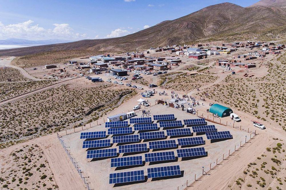 Energas alternativas. Primer pueblo solar de la Argentina