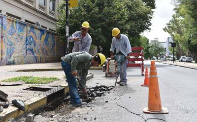 Por obras h�dricas desv�an el tr�nsito en la zona de 14 y 66