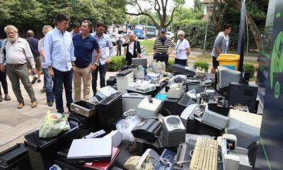 San Isidro realiz� otra jornada de recolecci�n de residuos electr�nicos