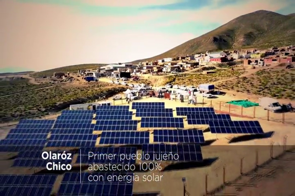 Argentina Jujuy brilla con 9 pueblos 100% energa solar