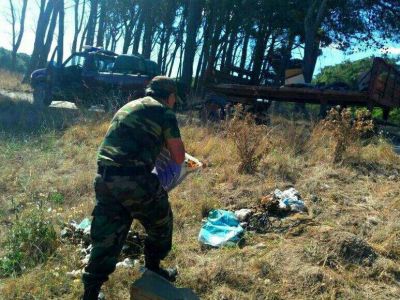 Guardaparques inicia un exhaustivo operativo de limpieza en el Parque Miguel Lillo