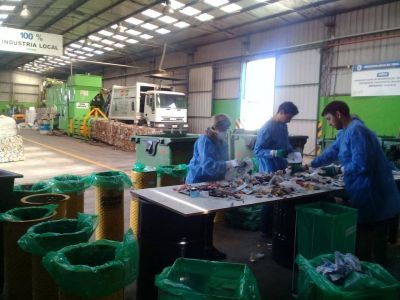 Realizan un estudio de caracterizaci�n de residuos en la planta de reciclado