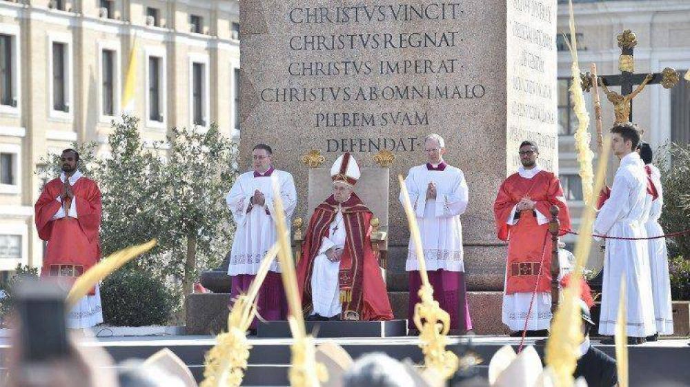 El Papa Francisco y las celebraciones durante la Semana Santa 2019