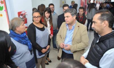 Tagliaferro y L�pez Medrano inauguraron el primer Centro de Primera Infancia de Mor�n