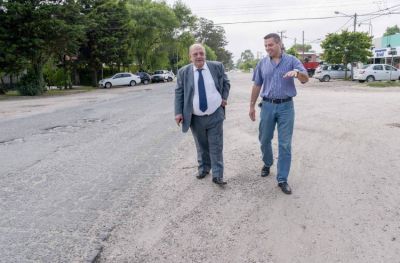 Comenz� la obra de ensanchamiento de la avenida Constituci�n