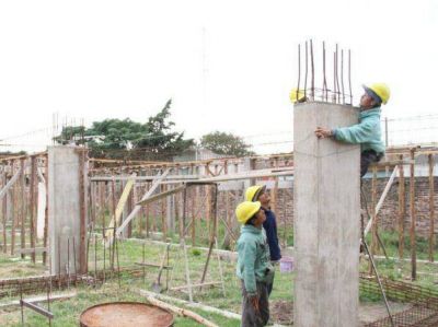 Avanzan los trabajos del Natatorio Municipal en Quequ�n