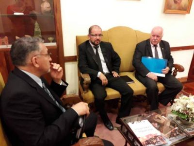 Senadores del bloque FCS-Cambiemos se reunieron con Luc�a Corpacci