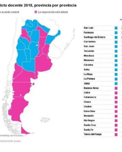 Hasta el momento, San Luis es la provincia que mayor aumento fij� para los docentes