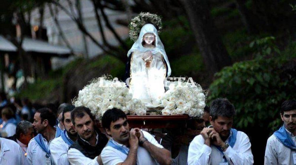 Esperan la visita de miles de fieles catlicos a La Plata por la llegada de la Virgen del Cerro de Salta
