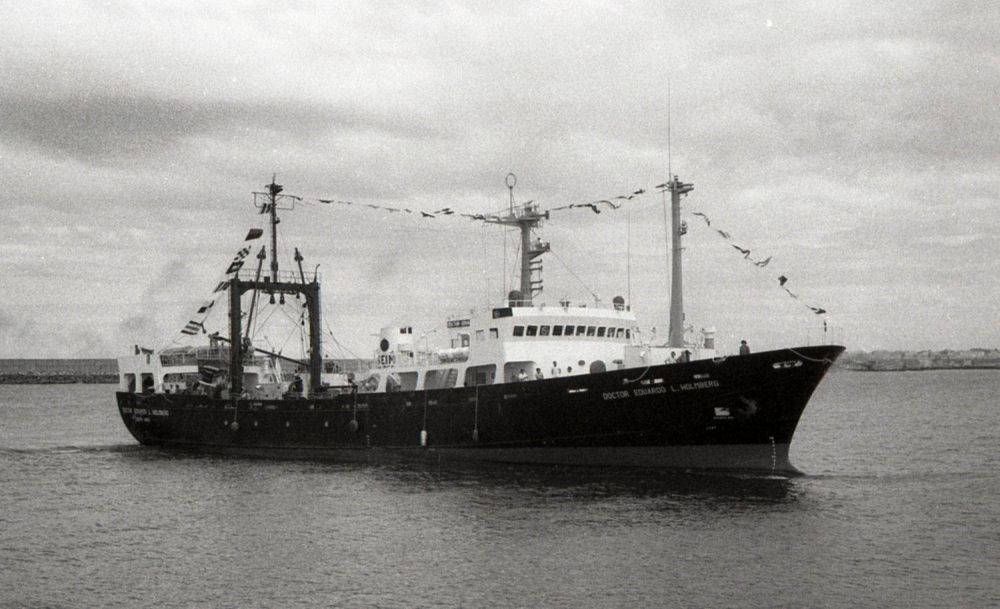 El buque Holmberg del Inidep ser reparado en el astillero Tandanor