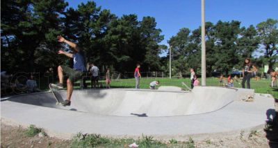 Preparan la inauguraci�n del bowl de Villa del Deportista para Semana Santa