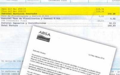 Sorpresa para miles de usuarios de ABSA que recibieron un ajuste retroactivo de marzo