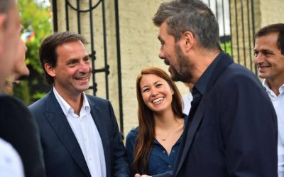 Tinelli va por el territorio de Vidal: recorrida con intendente peronista y 
