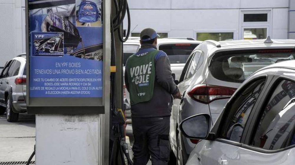Los impuestos a los combustibles que cambian a partir del 1� de abril