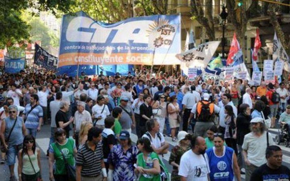 LA CTA Autnoma marcha el prximo jueves camino a un paro nacional en abril