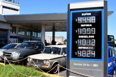 Volvi� a subir la nafta y el precio de la Infinia lleg� casi a 50 pesos