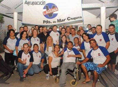 Mar Chiquita: Mientras Paredi vieja por el mundo, presentan la Agrupacion Laguna. �Su Plan B�