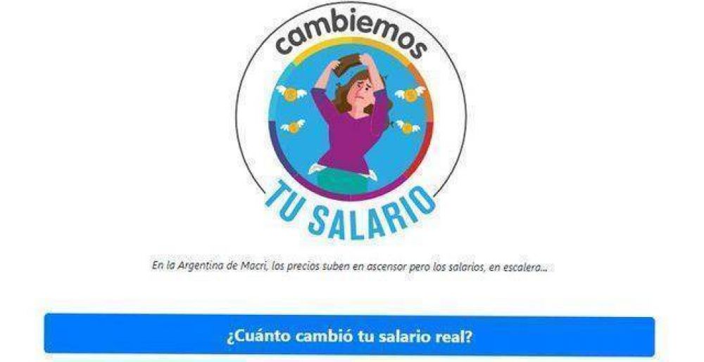 Lanzan una calculadora online para evaluar la prdida del poder adquisitivo del salario en la era Macri