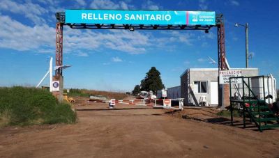 Estudian los residuos que ingresan al Relleno Sanitario