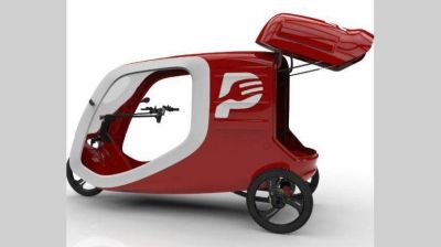 Walmart ya usa triciclos el�ctricos de PedidosYa para sus entregas