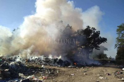 Preocupan futuros incendios en el basural por cuestiones electorales