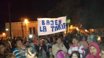 Recreo: vecinos volvieron a manifestarse por el aumento de las tarifas de la luz
