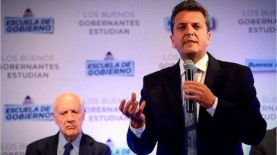 Para Sergio Massa, �l y Lavagna est�n 