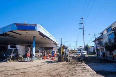 Comenzaron los trabajos de arreglo de calles en V�rtiz y Edison