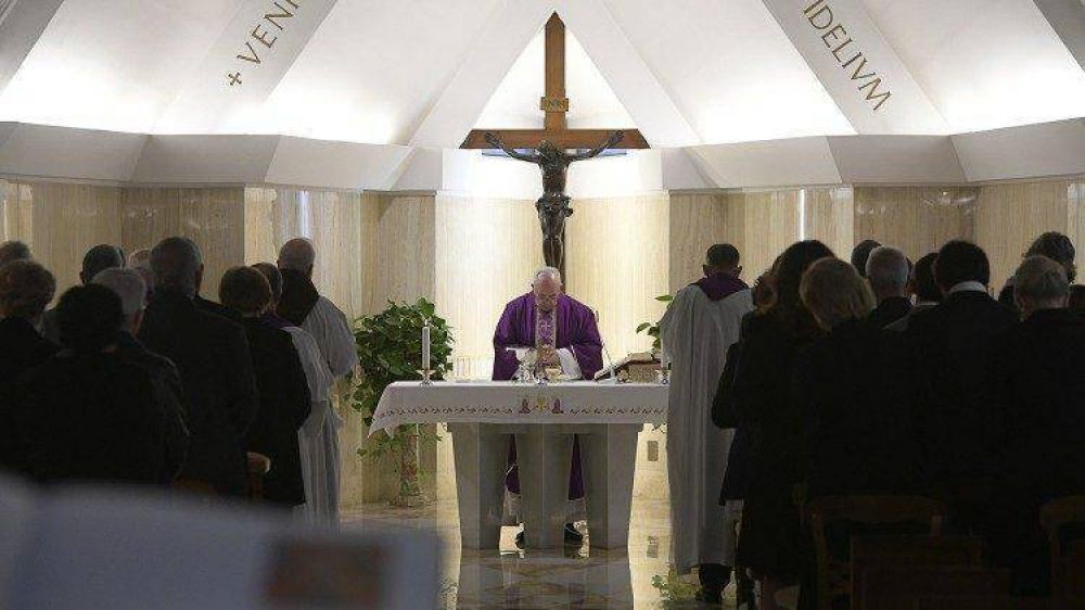 Homil�a del Papa: ceder ante el fracaso es la desolaci�n cristiana