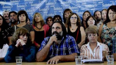 Suteba aceptar� el acuerdo paritario si anulan los sumarios y devuelven los descuentos