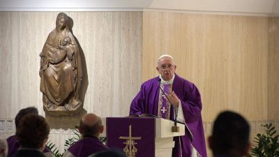 El Papa: no ceder al fracaso, lleva a vivir de �pla�ideras frustradas�