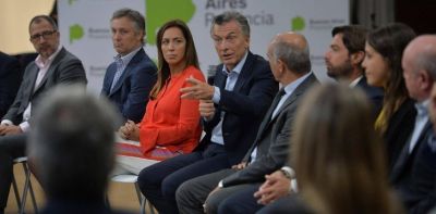 Mar�a Eugenia Vidal se abraza a Mauricio Macri y bloquea una alquimia peronista