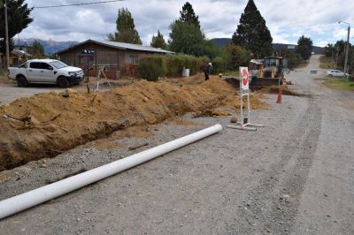 Se inician las obras de cloacas en el barrio Malvinas
