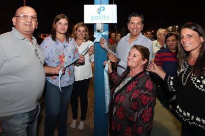 Fabi�n Aballay inaugur� m�s obras en la Zona Norte