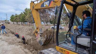 Invierten en una nueva red cloacal que beneficiar� a 600 personas