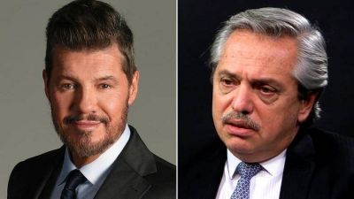 Tras a�os de peleas con el kirchnerismo, Tinelli se reuni� con Alberto Fern�ndez