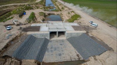 Punto final para la obra de ingenier�a hidr�ulica m�s importante del Sudoeste