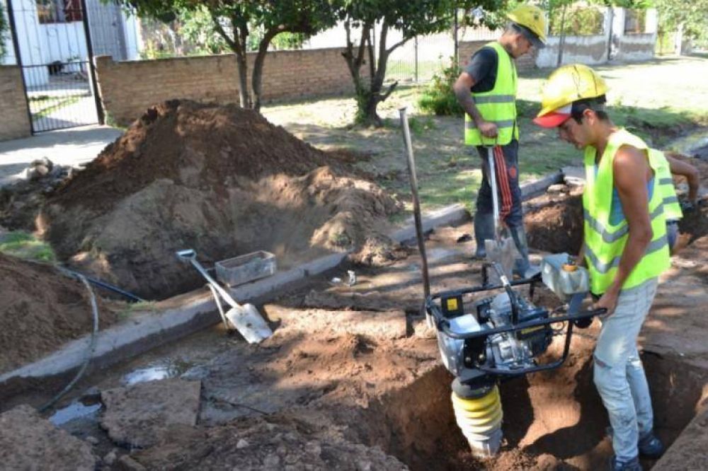 Realizan nueva obra de agua potable en Santa Rosa