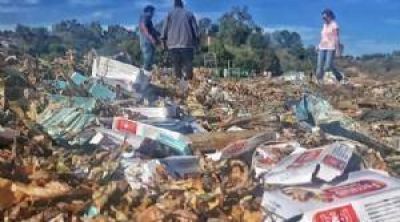 Preocupaci�n por otro basural, esta vez en Alberti