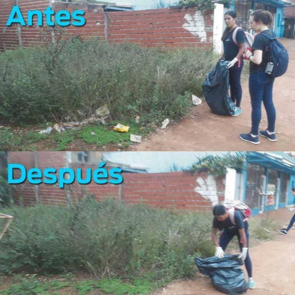 #TrashtagChallenge: el desafo de la basura lleg a San Pedro