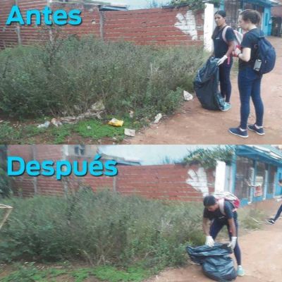 #TrashtagChallenge: el �desaf�o de la basura� lleg� a San Pedro