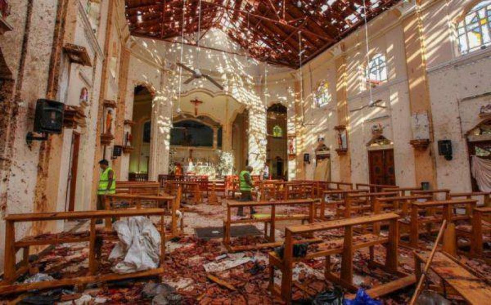 La DAIA repudia ataques a iglesias y hoteles de Sri Lanka