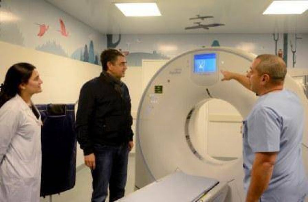 Vicente Lpez incorpor un nuevo tomgrafo de alta tecnologa en el Hospital Housay