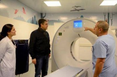 Vicente L�pez incorpor� un nuevo tom�grafo de alta tecnolog�a en el Hospital Housay