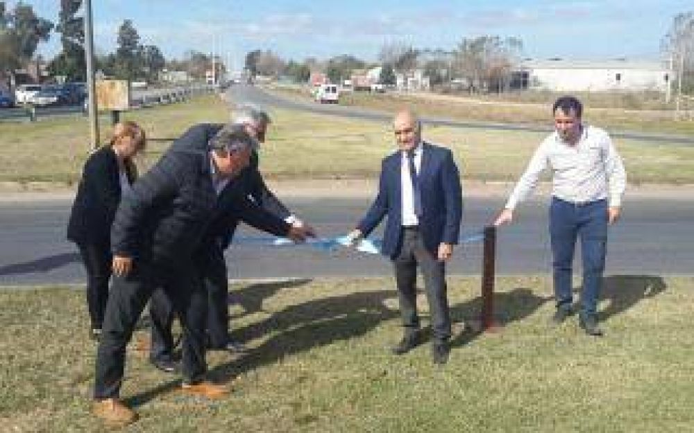 Provincia inaugur obras viales en Ruta 41 en Pila, Castelli y General Belgrano