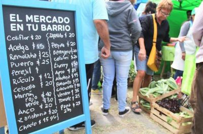 Buenos precios: El Mercado en Tu Barrio llega a la plaza Hip�lito Yrigoyen de Quequ�n