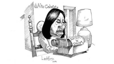 Cristina, libros y libras