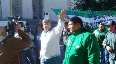 Pablo Moyano ir�nico con los que no pararon: 